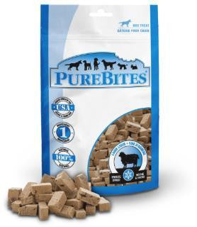 PureBites Lamb Liver 1.58oz- 45g- Entry Size Dog Treats For Sale