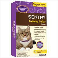 Sentry Calming Cat Collar 3Pk Fashion