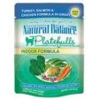 Natural Balance Indoor Formula Platefulls Turkey, Salmon & Chicken Formula In Gravy 24-3 oz. Fashion