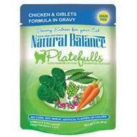 Natural Balance Platefulls Chicken & Giblets Formula In Gravy 24-3 oz. Online Sale