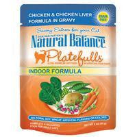 Natural Balance Indoor Formula Platefulls Chicken & Chicken Liver Formula In Gravy 24-3 oz. Fashion