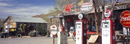 Gas Station on Route 66, Hackberry, Arizona Discount