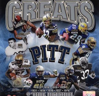 University of Pittsburgh Panthers All Time Greats on Sale