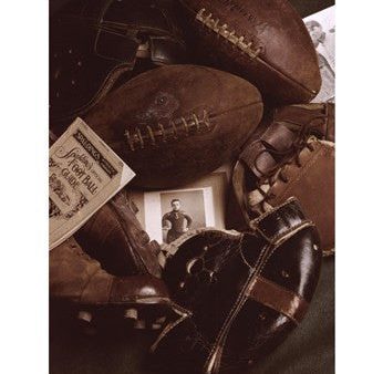 Vintage Football (Sepia) on Sale