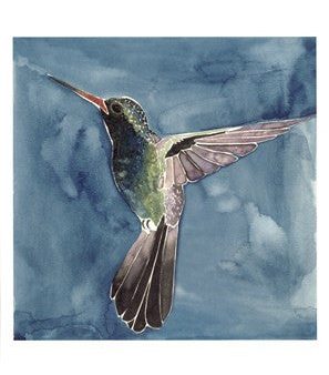 Watercolor Hummingbird II Fashion