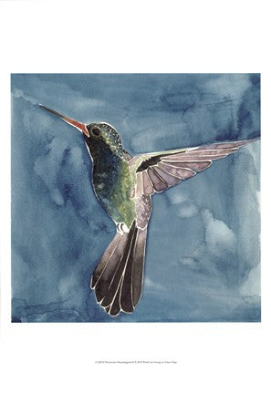 Watercolor Hummingbird II Fashion