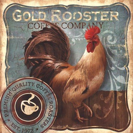 Gold Rooster For Sale