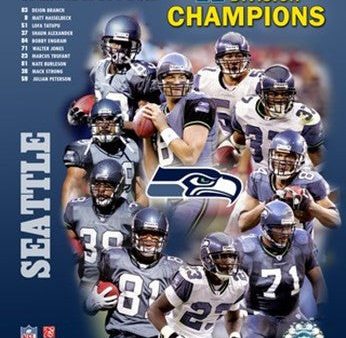 2007 Seattle Seahawks AFC West Division Champs Hot on Sale