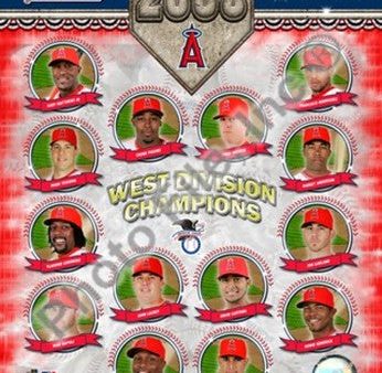 2008 Los Angeles Angels West Division Champions Composite Online