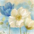 Watercolor Poppies II (Blue-White) Online