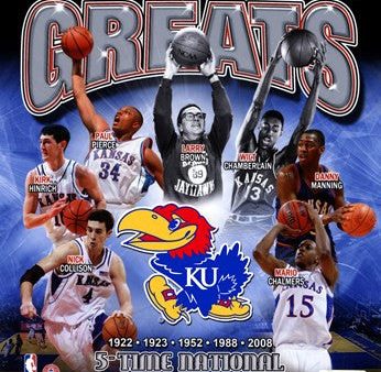 University of Kansas Jayhawks All Time Greats Composite Online