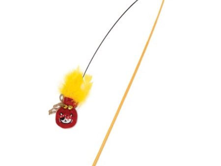 Catit Play Pirates Catnip Gold Pouch Wand Cat Toy For Sale