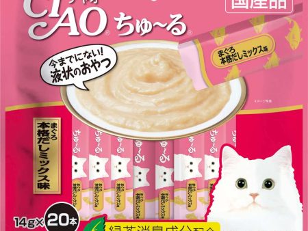 10% OFF: Ciao ChuRu Tuna Japanese Broth Liquid Cat Treats 280g Supply