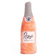 ZippyPaws Happy Hour Crusherz Rosé Plush Dog Toy on Sale