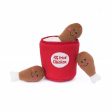 ZippyPaws Zippy Burrow Chicken Bucket Plush Dog Toy Hot on Sale