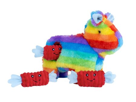 ZippyPaws Zippy Burrow Pinata Plush Dog Toy Fashion