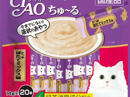 10% OFF: Ciao ChuRu Tuna & Scallop Liquid Cat Treats 280g Online Sale