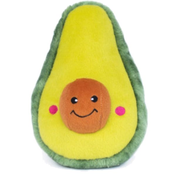 ZippyPaws NomNomz Avocado Plush Dog Toy Online